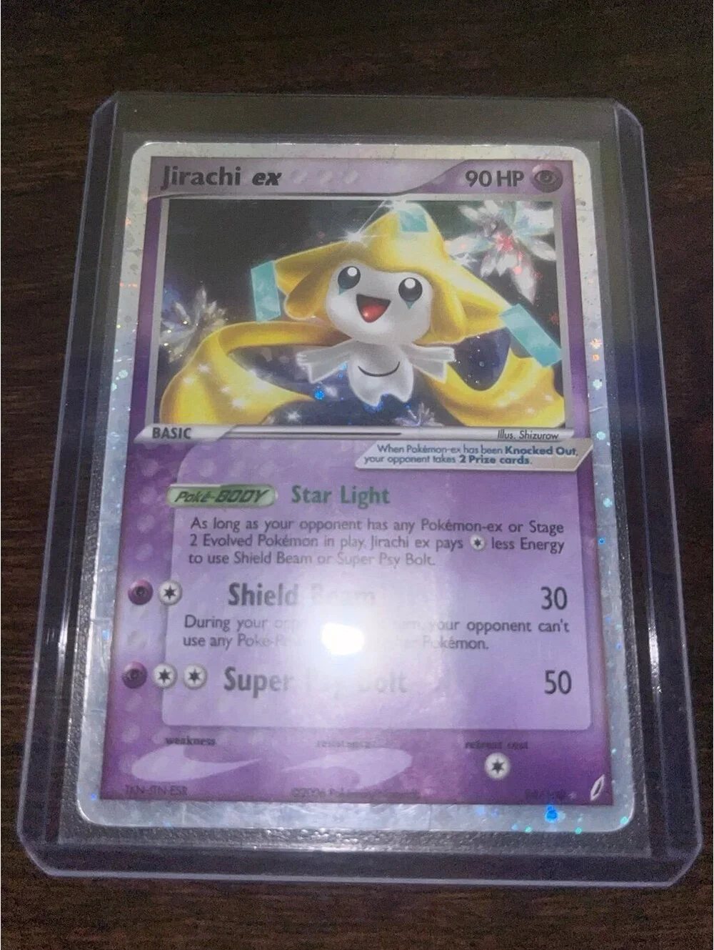 Pokemon Jirachi ex EX Crystal Guardians Ultra Rare #94 MP Toploaded (RARE)